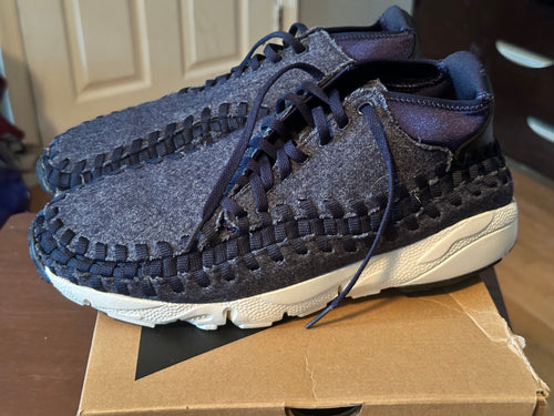 Nike Footscape Woven Chukka Denim sz 11 Deadstock